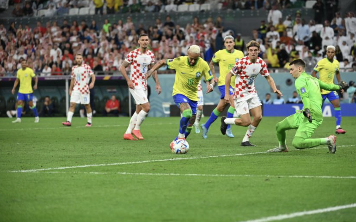 La Croatie accroche le brésil et file en demi-finale